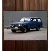 Металлическая табличка Toyota Land Cruiser 60 STD JP-spec (HJ60V)